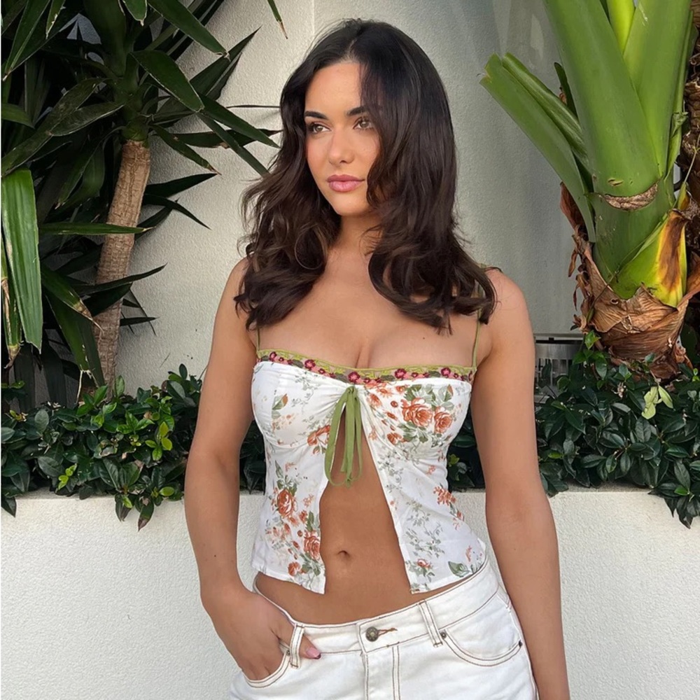 Princess Polly Ringa Rosey Top Multi